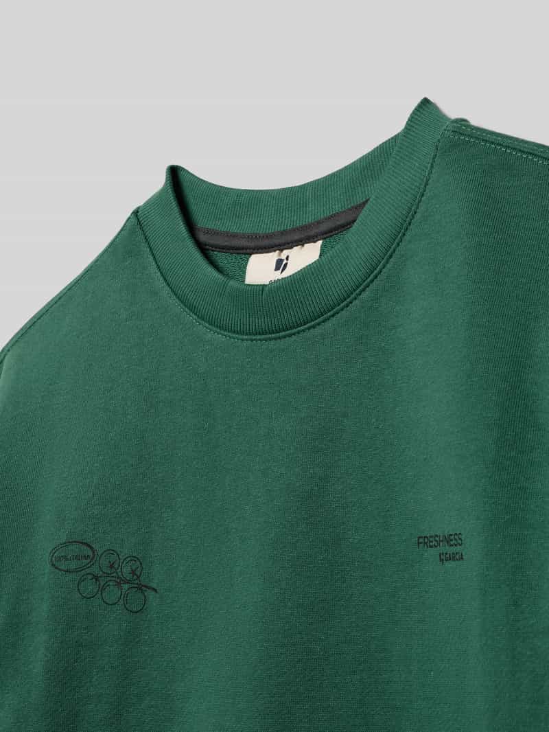 Garcia Sweatshirt met ribboorden