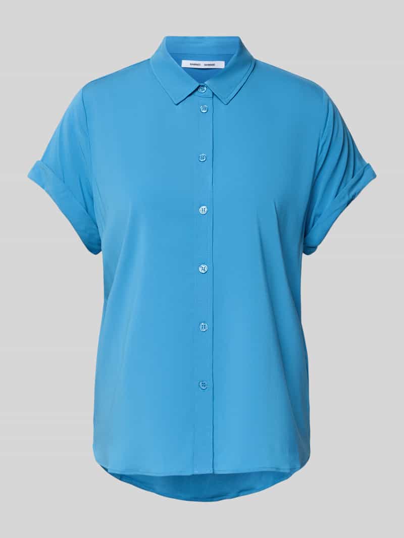 Samsøe Regular fit blouse met knoopsluiting model 'MAJAN'