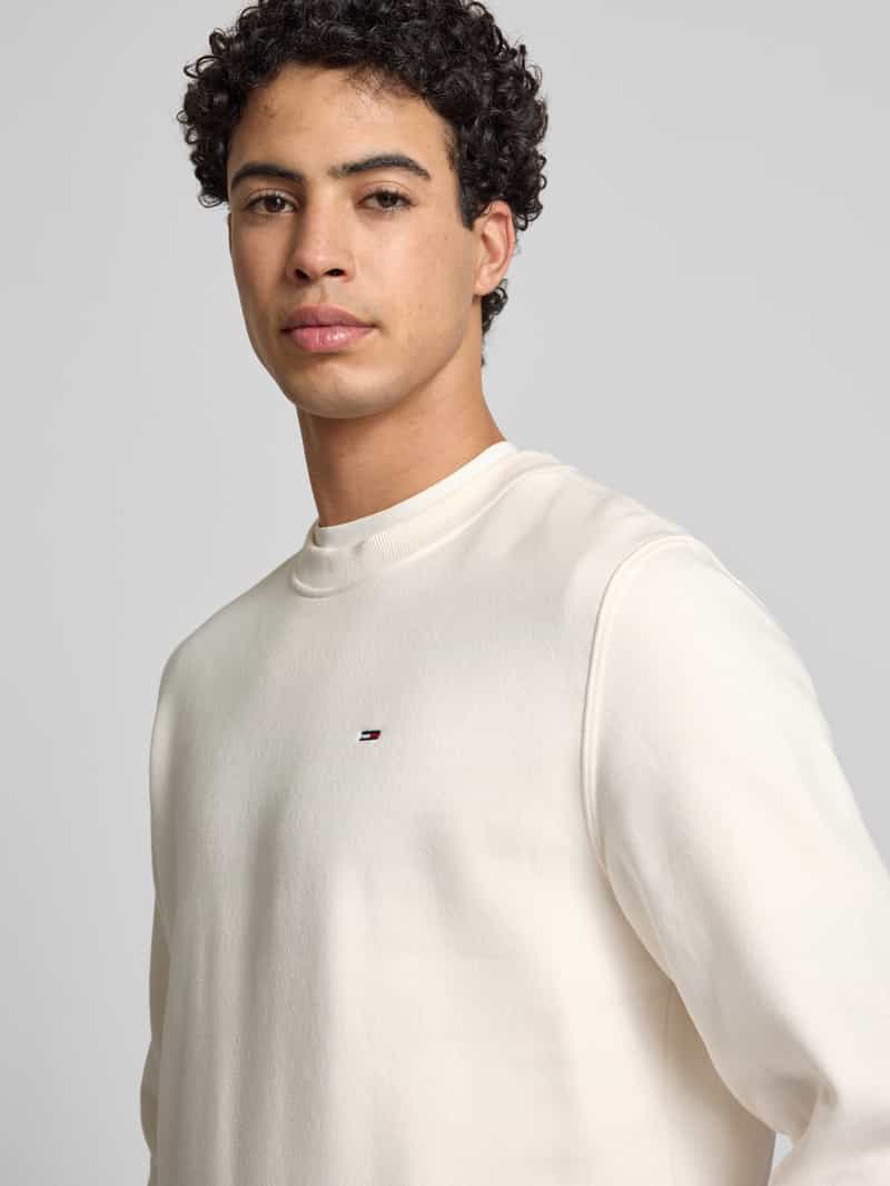 Tommy Jeans Regular fit sweatshirt van katoenmix