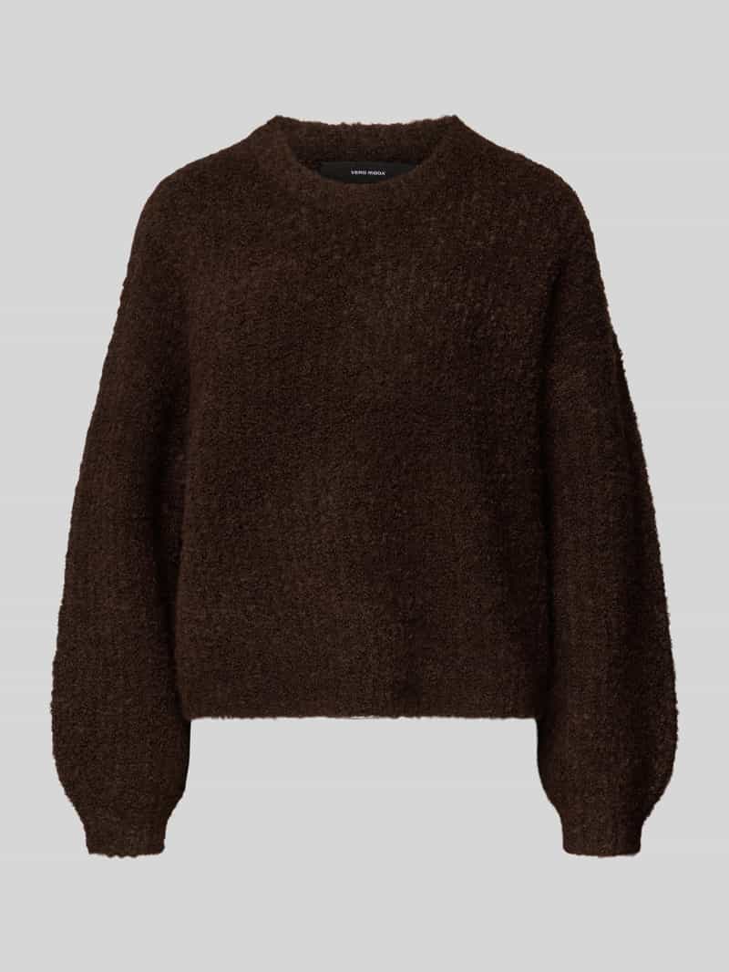 Vero Moda Relaxed fit gebreide pullover met wol model 'CARMEN'