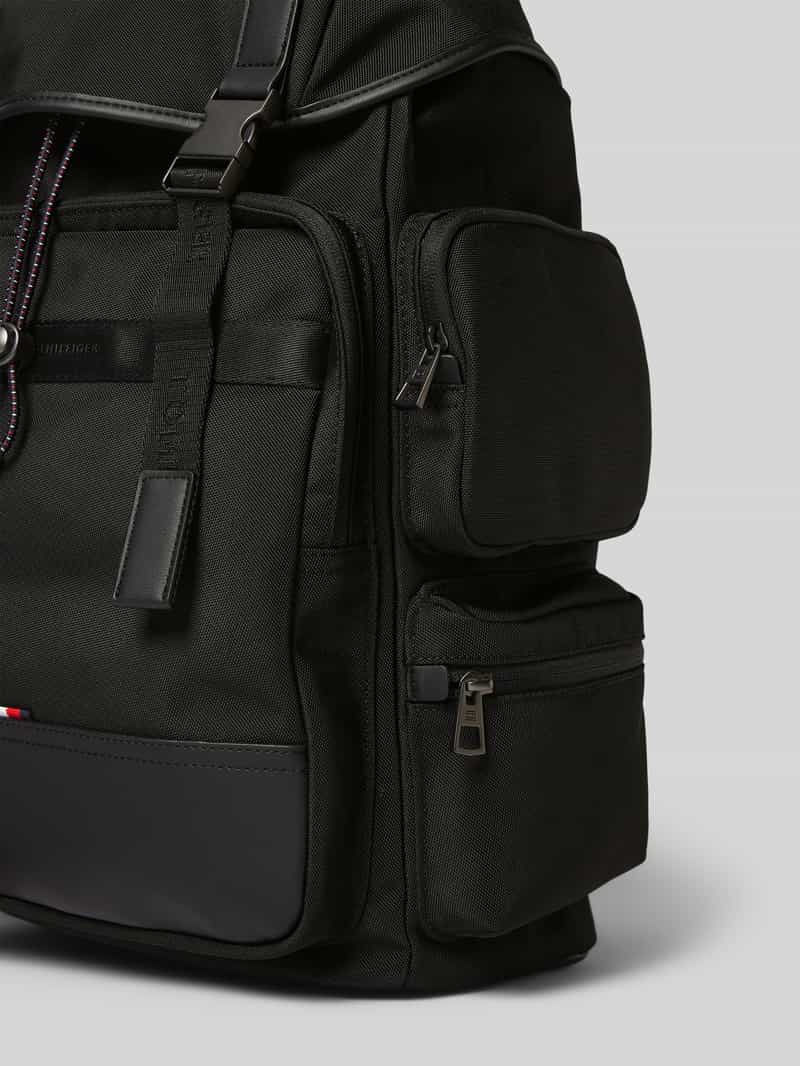 Tommy Hilfiger Rugzak met labelapplicatie van metaal