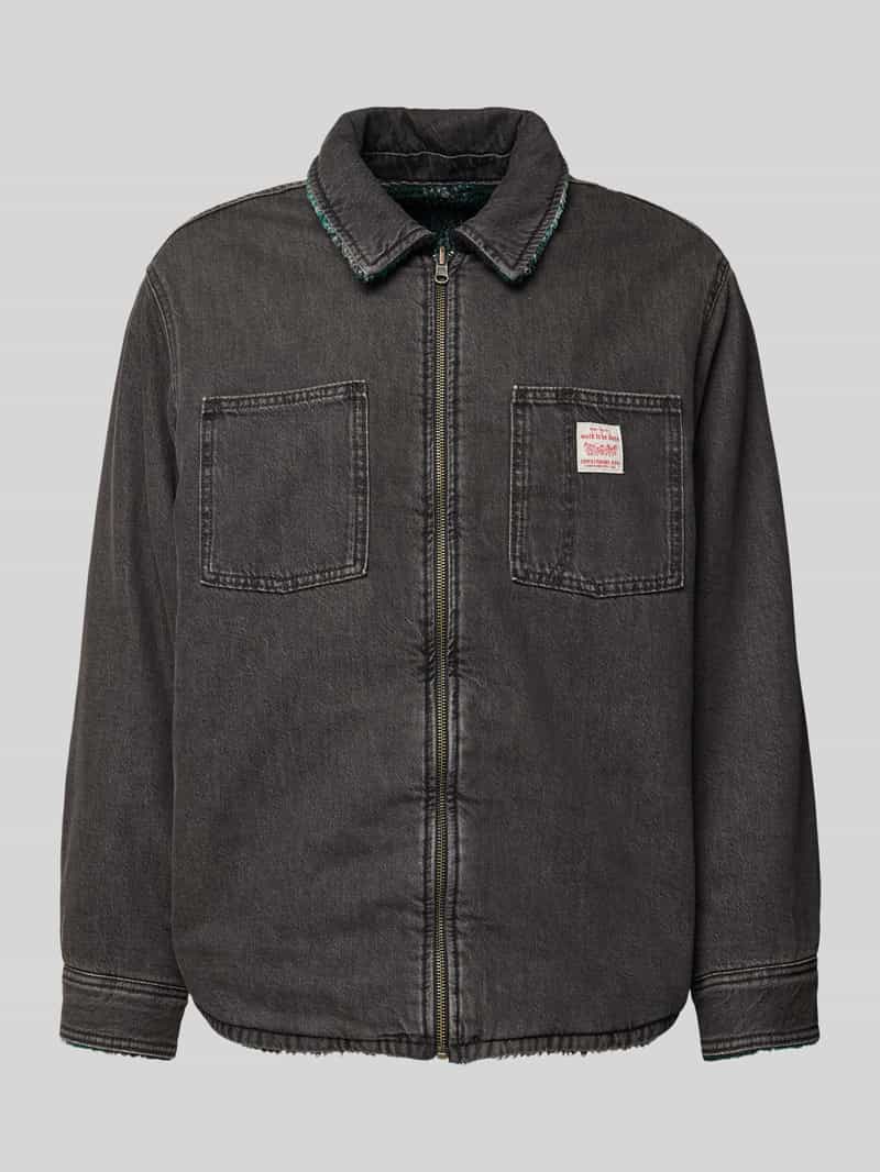 Levi's Jeansjack met labelpatch