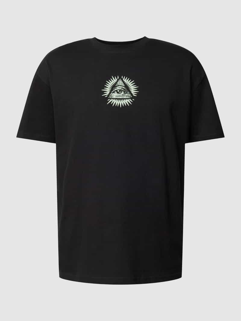 mister tee Oversized T-shirt met motiefprint model 'NEW ORDER'