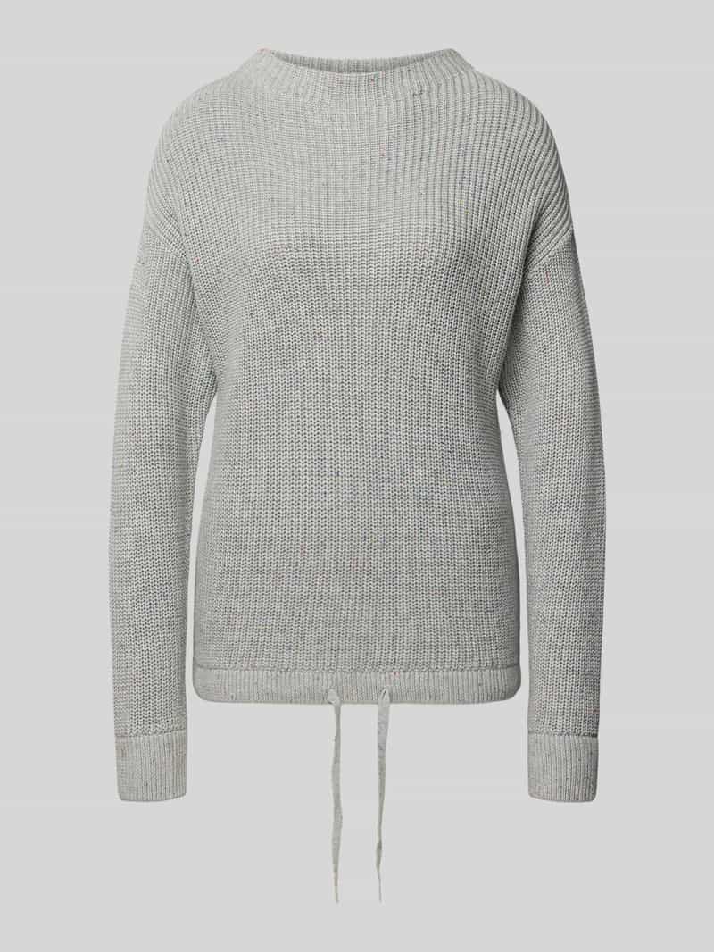 Jake*s Casual Oversized gebreide pullover met ribboorden