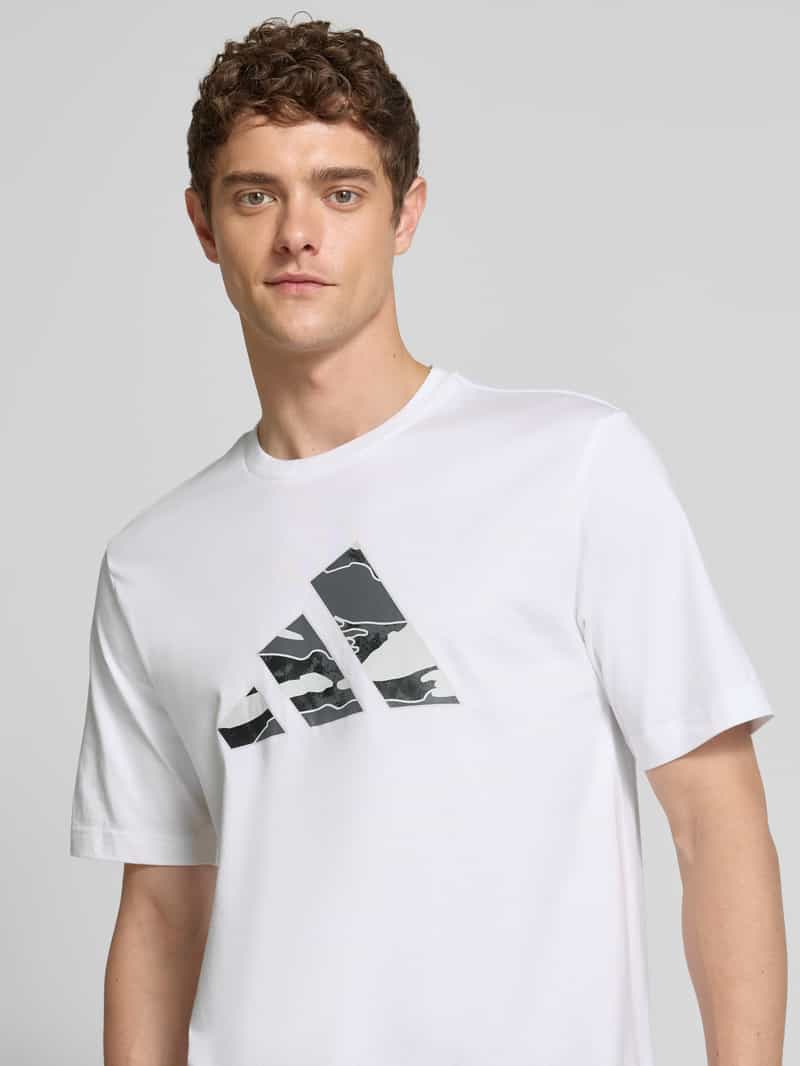 ADIDAS SPORTSWEAR T-shirt met labelprint