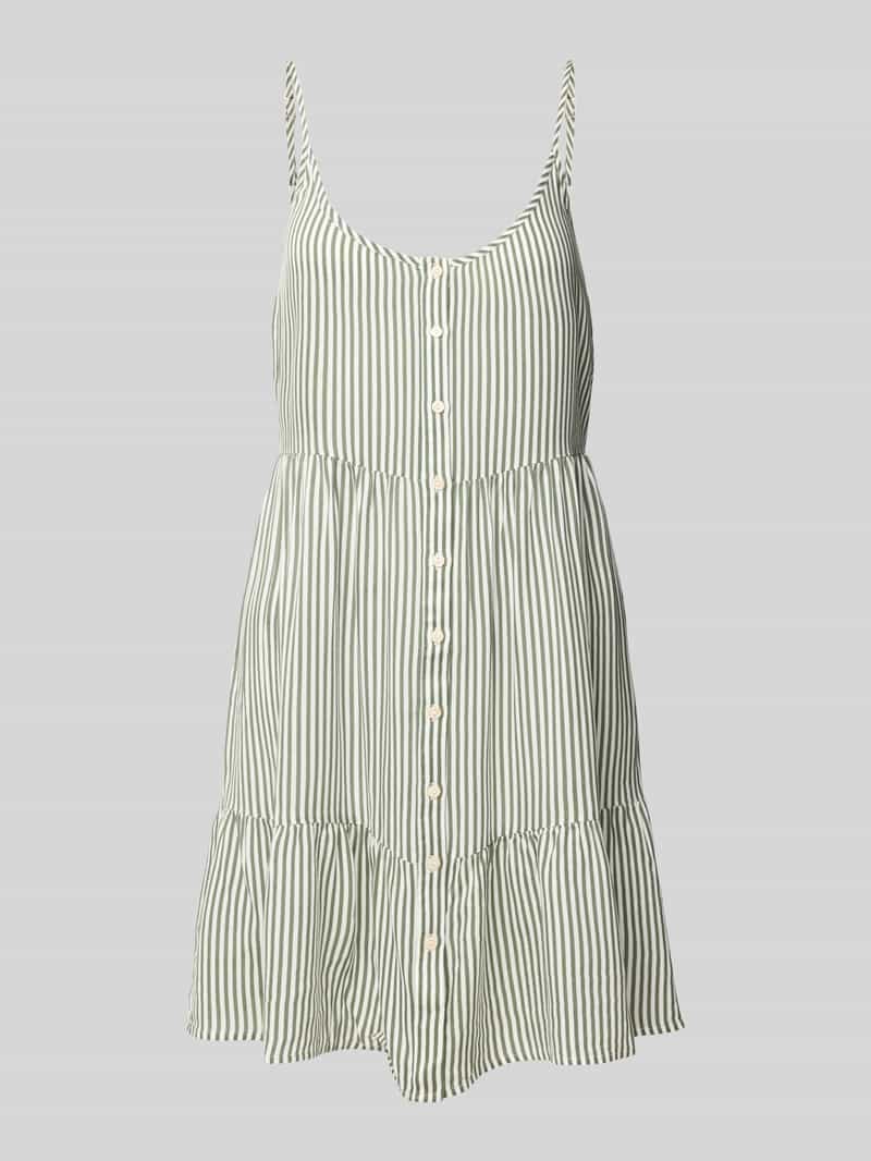 Vero Moda Loose fit jurk in A-lijn van puur viscose model 'BUMPY'