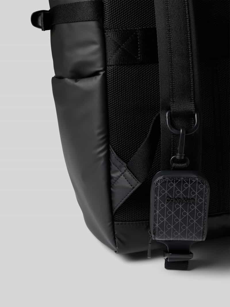 CK Calvin Klein Rugzak met rolltop en labelpatch