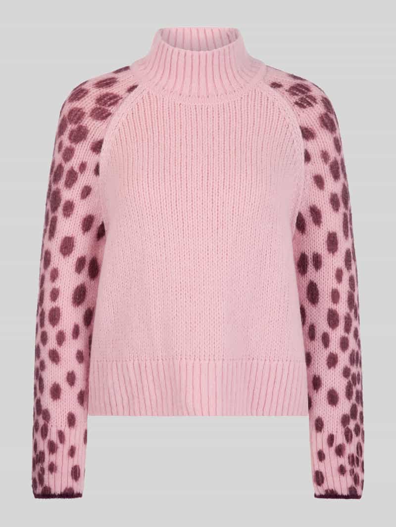 Marc Cain Pullover van alpacamix met logodetail