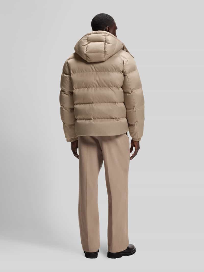 Boss Regular fit donsjack met afneembare capuchon