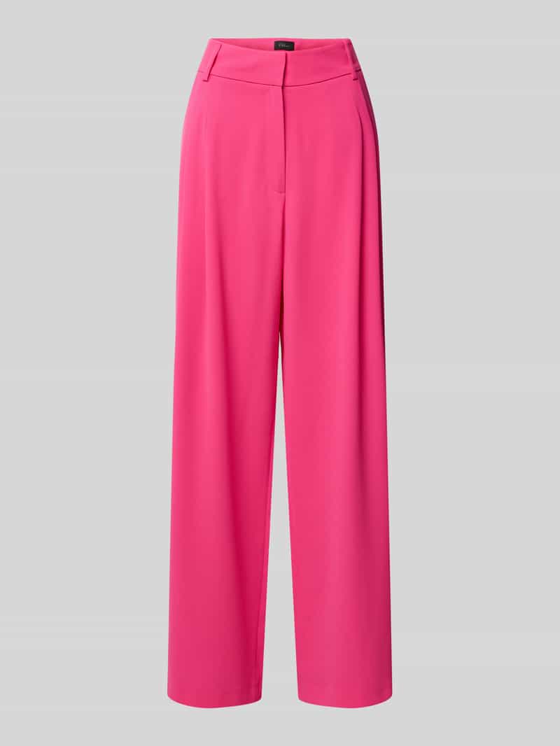 s.Oliver BLACK LABEL Relaxed fit pantalon van crêpe