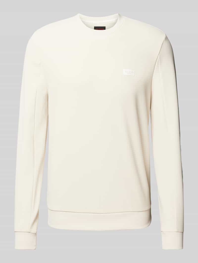 Guess Sweatshirt met labelbadge