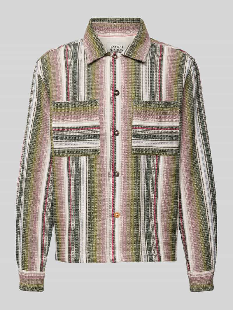 Scotch & Soda Overhemdjack met borstzakken