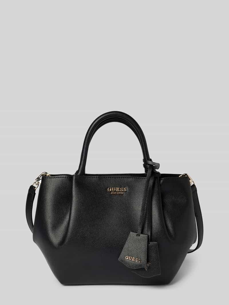 Guess Handtas met logo-applicatie, model 'Amorette'