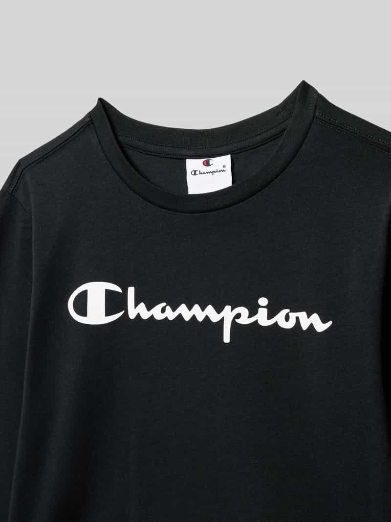 Champion Regular-fit shirt met lange mouwen met logoprint