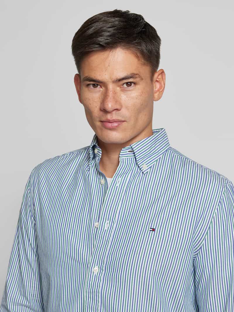 Tommy Hilfiger Vrijetijdsoverhemd met labelstitching