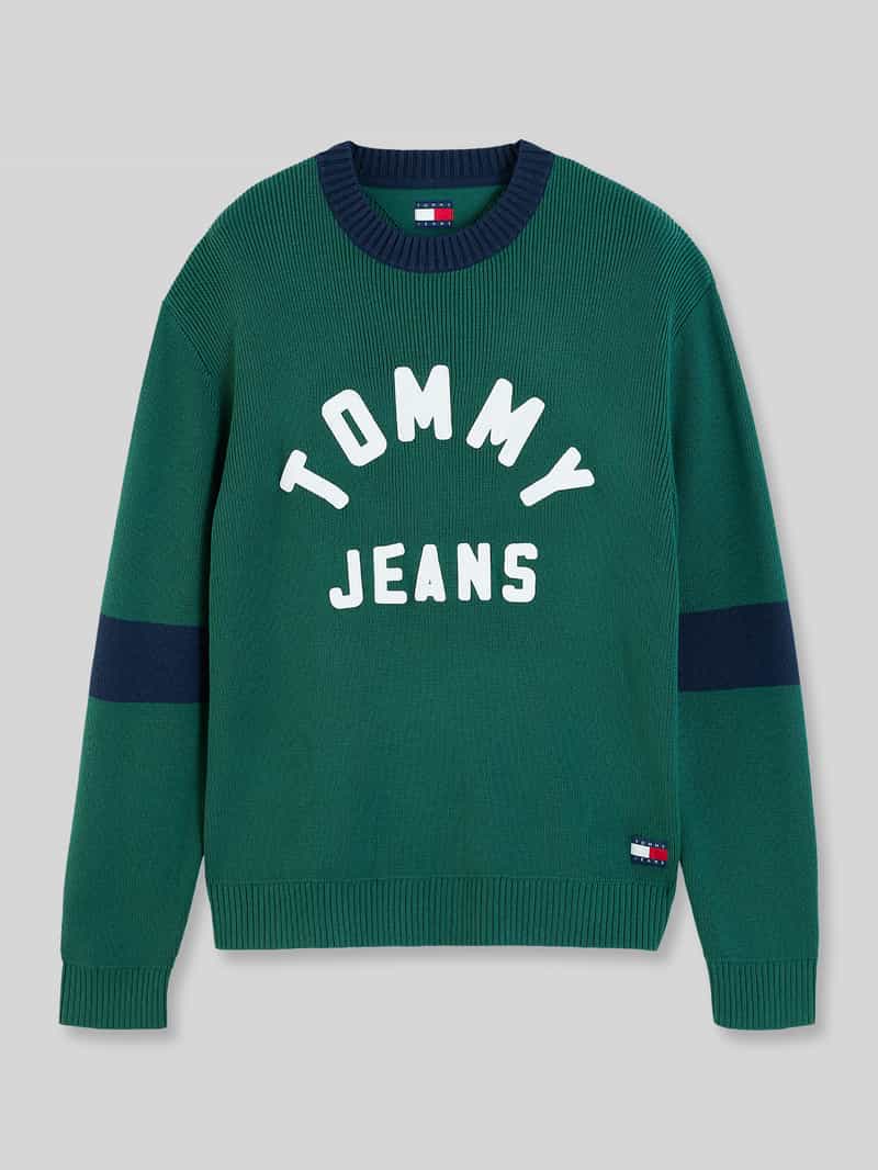 Tommy Jeans Regular fit pullover van pure katoen model 'NEW CLASSICS'