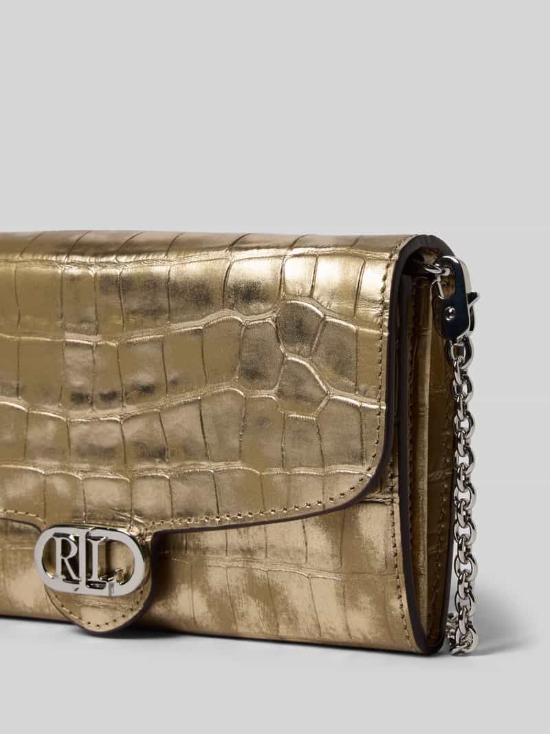 Lauren Ralph Lauren Schoudertas van schapenleer met labeldetail model 'ADAIR'