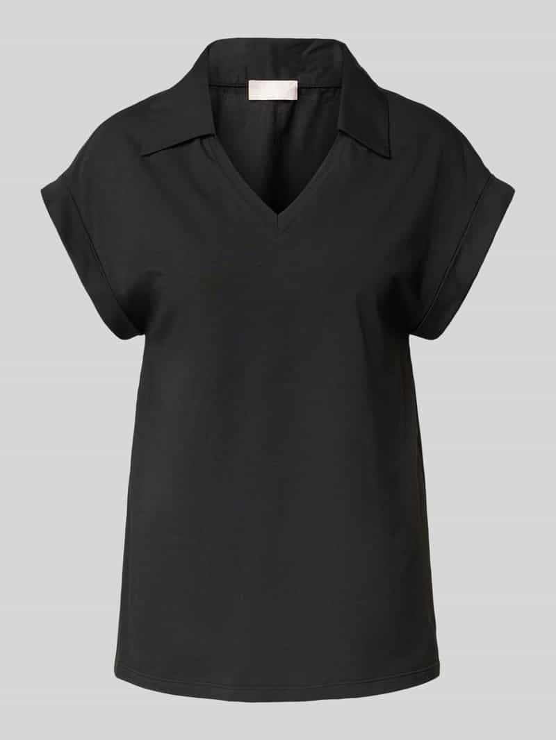 Liu Jo White Blouseshirt met V-hals