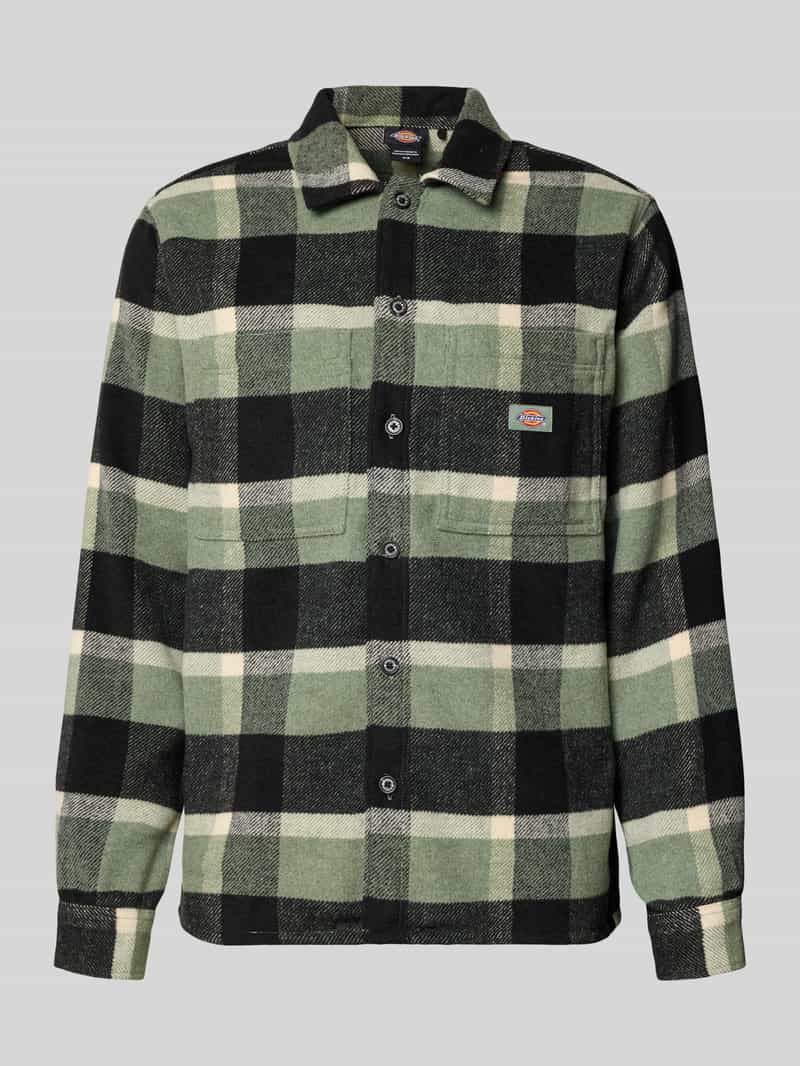 Dickies Regular fit vrijetijdsoverhemd met borstzakken en labeldetail