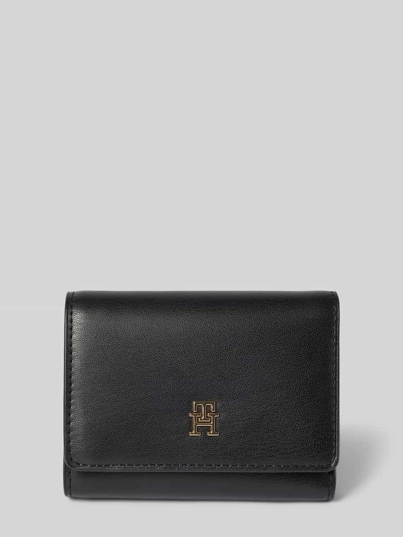 Tommy Hilfiger Portemonnee met logo-applicatie