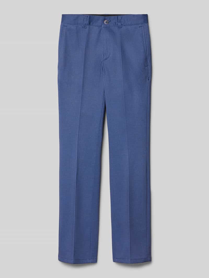 G.O.L. Slim fit pantalon met persplooien