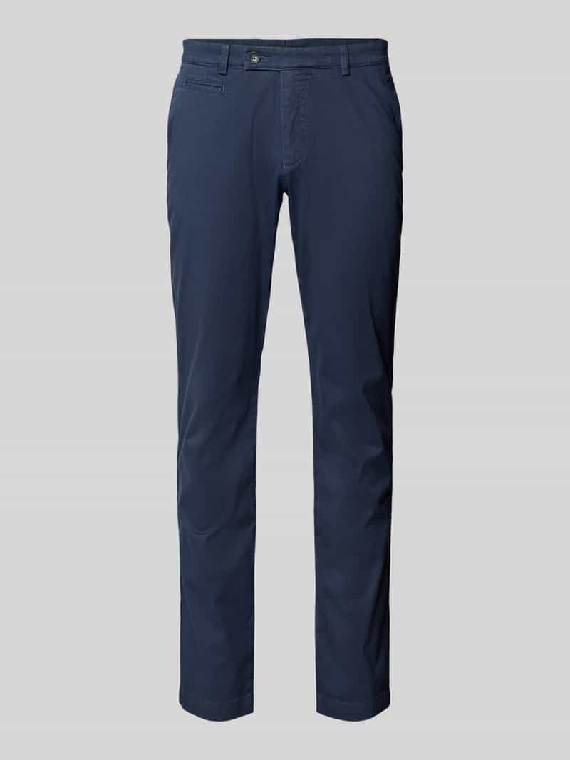 regular fit chino met achterzakken