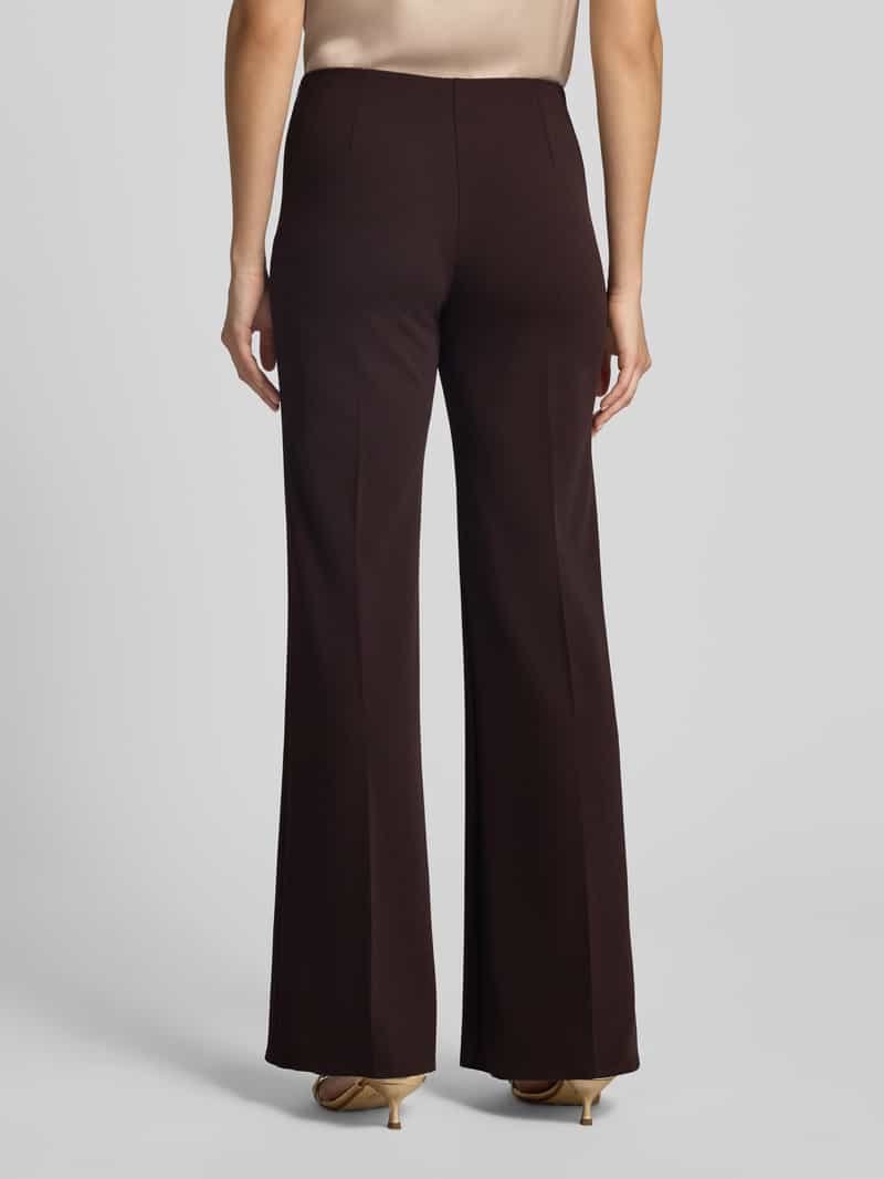 RINASCIMENTO flared fit stoffen broek met persplooien