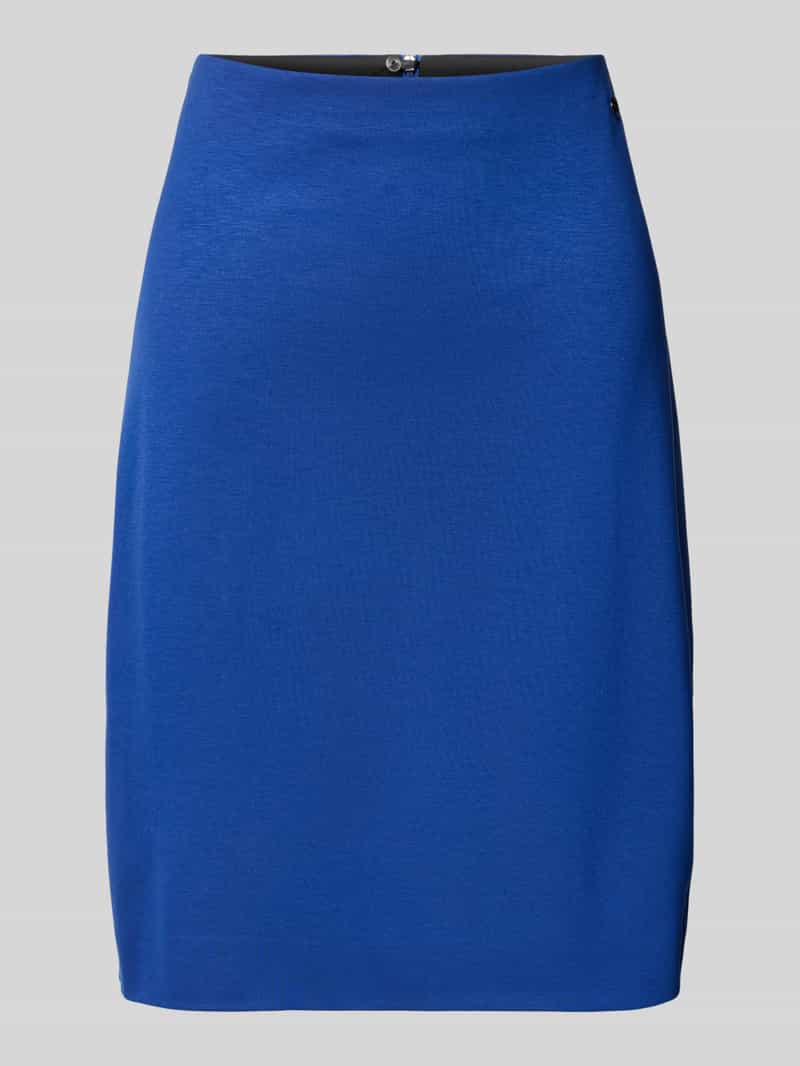 Marc Cain Knielange rok van viscosemix met elastische band