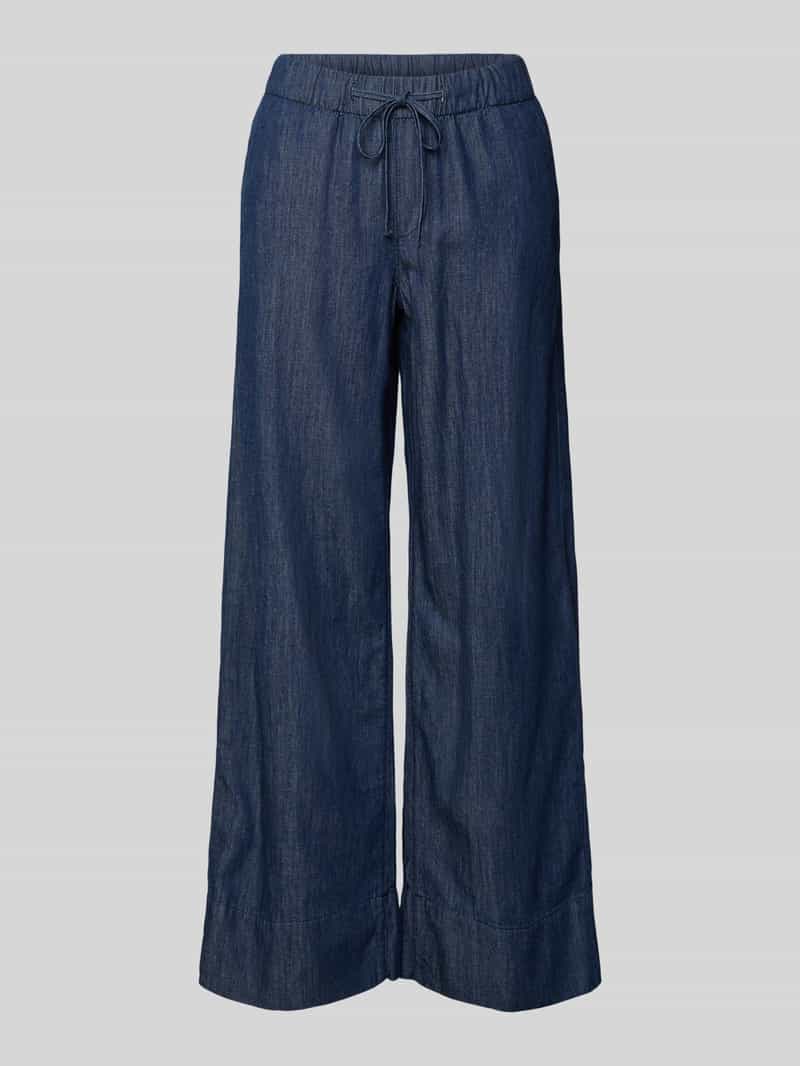 Opus Stoffen broek met elastische band model 'Melane'