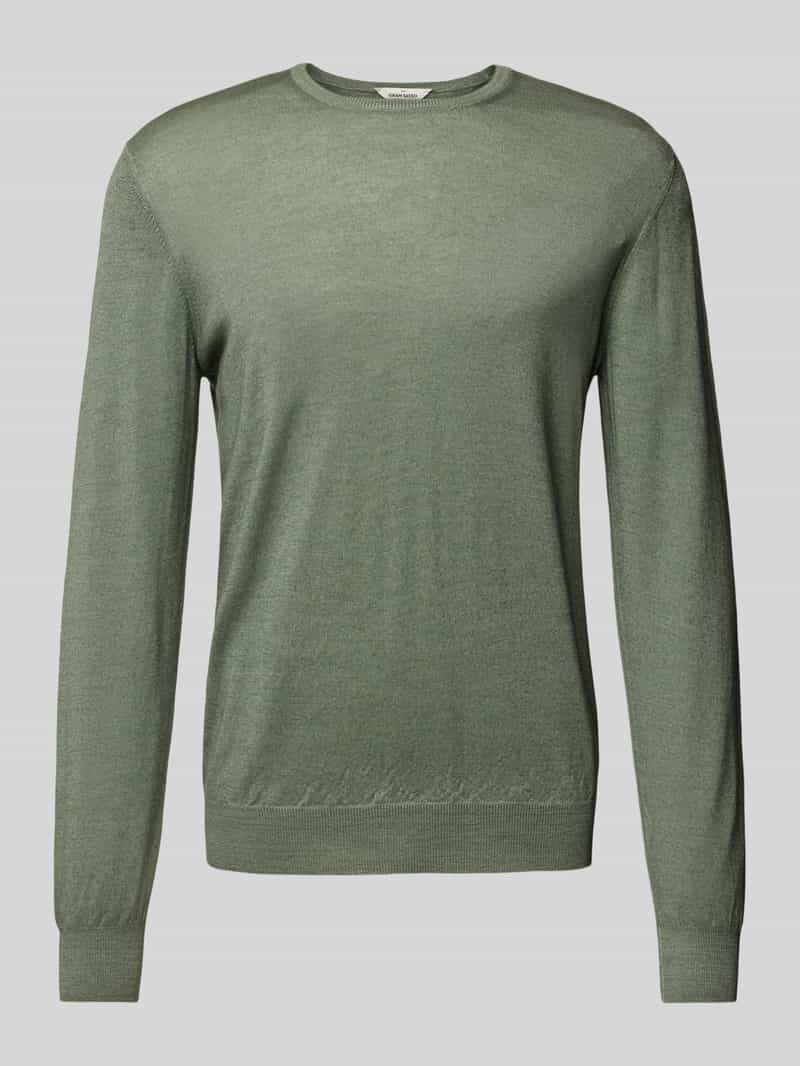 GRAN SASSO Gebreide pullover met ribboorden