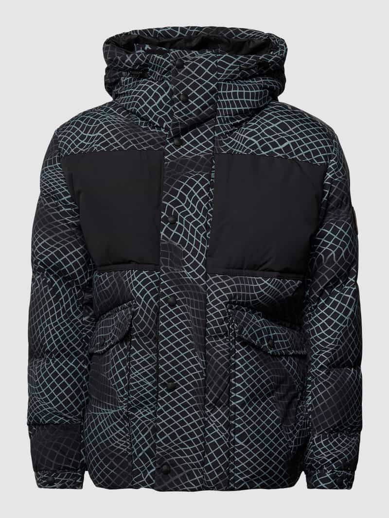 Boss Orange Gewatteerd jack met capuchon model 'Ogrid'