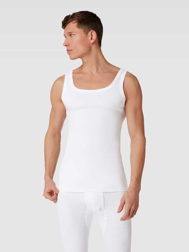 Tanktop van katoen, model 'Pure' Götzburg Wäsche