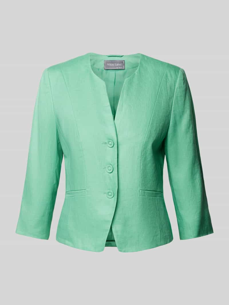 WHITE LABEL Blazer met knoopsluiting