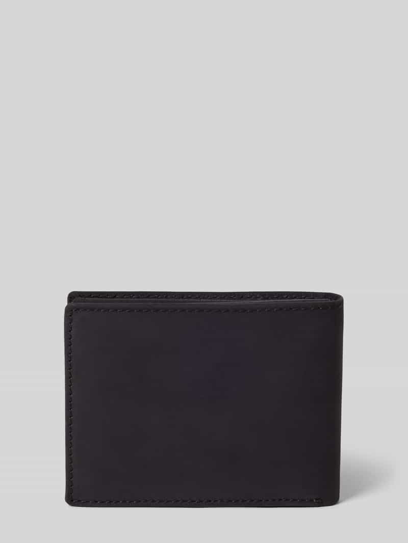 Bugatti Portemonnee met labeldetail model 'Luca'