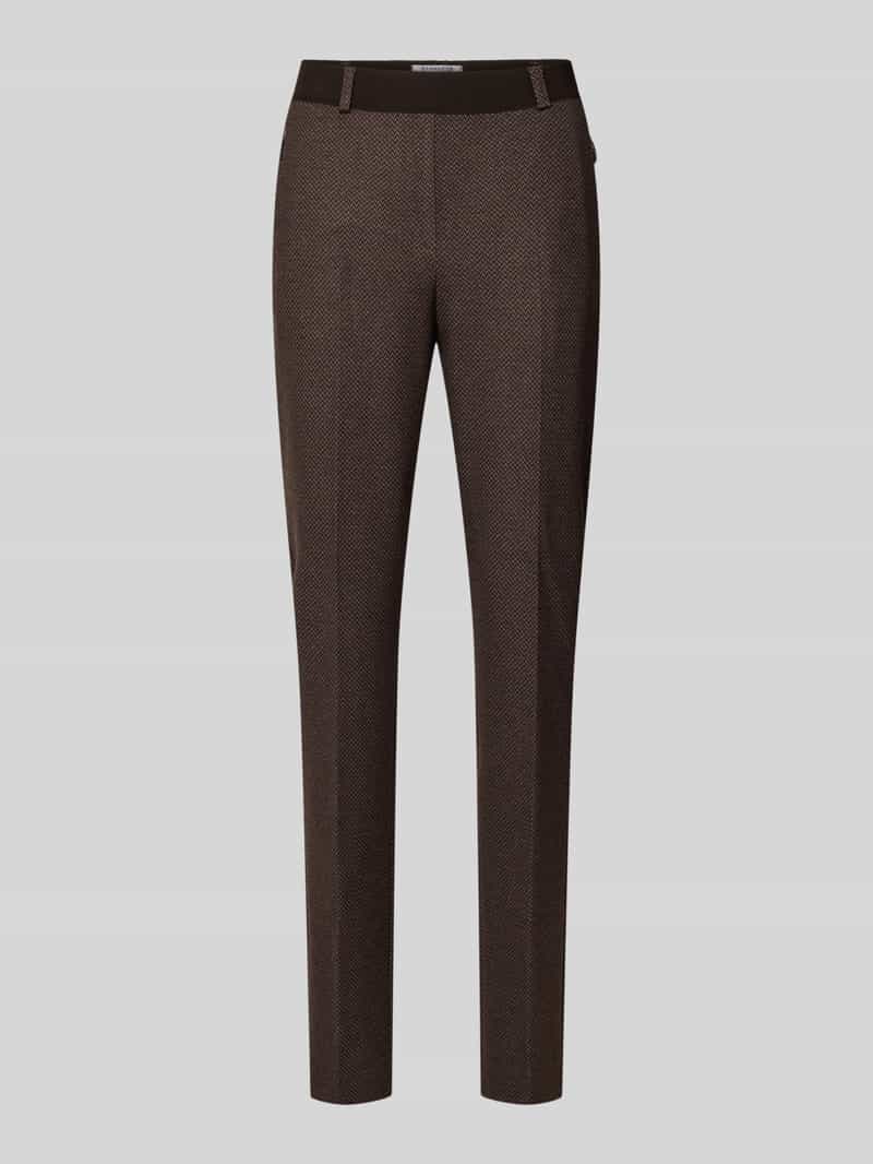 Raphaela By Brax Stoffen broek met ritszakken model 'Lillyth'