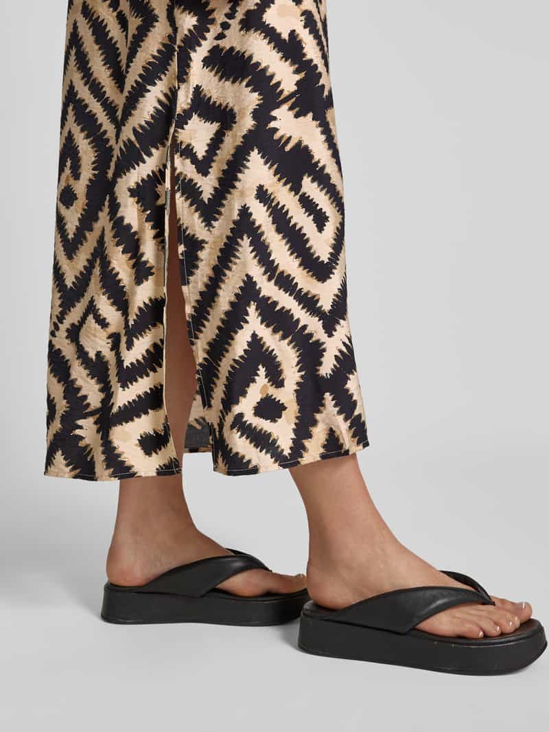 Soyaconcept Maxi-jurk met V-hals model 'PIXI'