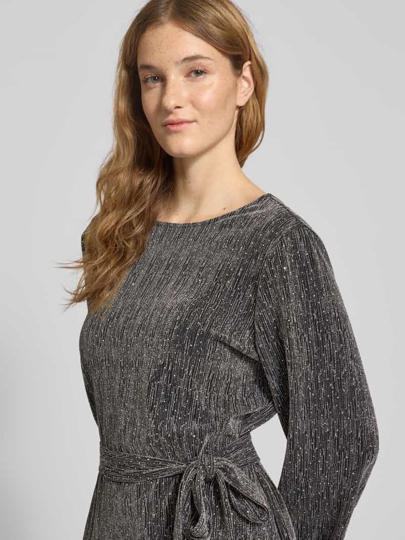 Pieces Loose fit mini-jurk met strass-steentjes model 'MAEVE'