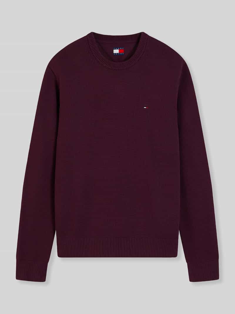 Tommy Jeans Slim fit pullover van puur katoen