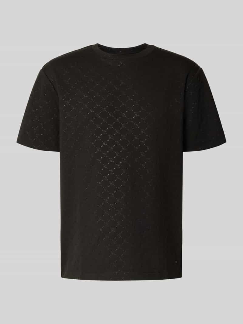 JOOP! Collection T-shirt met geribde ronde hals