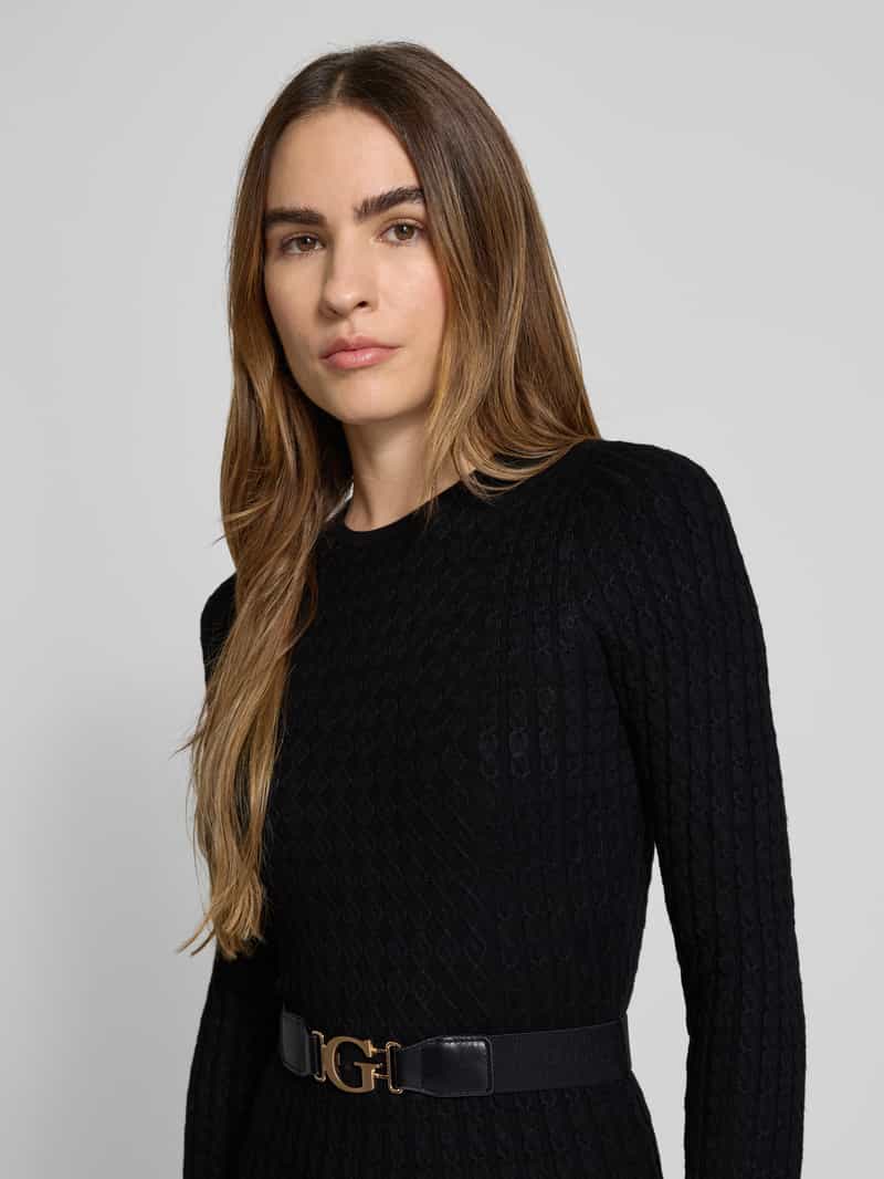 Guess Knielange jurk met tailleriem