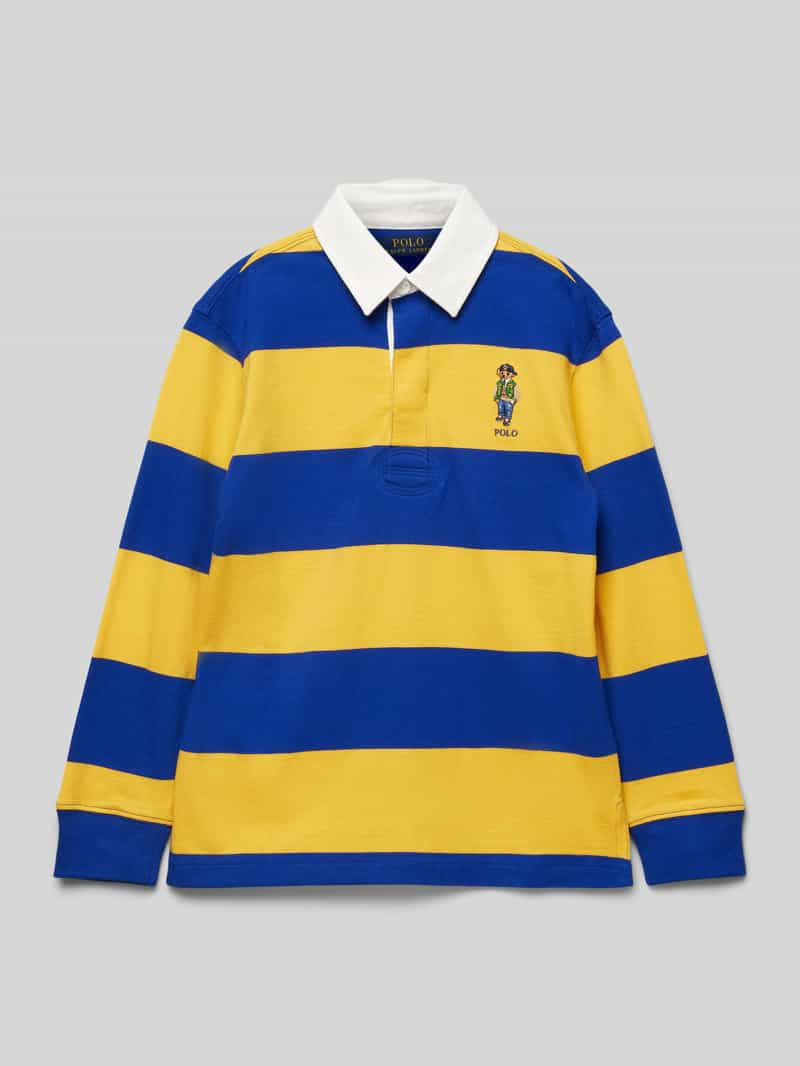 Polo Ralph Lauren Teens Shirt met lange mouwen met polokraag