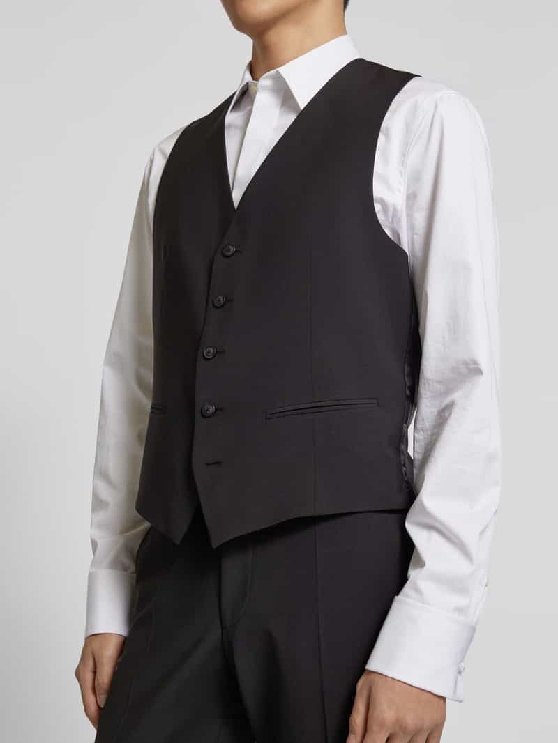 Pierre Cardin Regular fit gilet van scheerwolmix model 'HUGO'