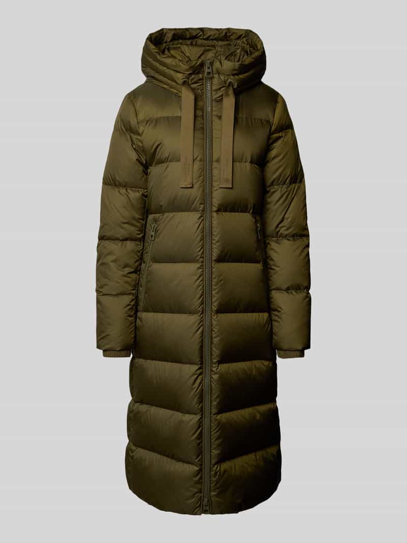 Marc O'Polo Regular fit lange donsjas met capuchon