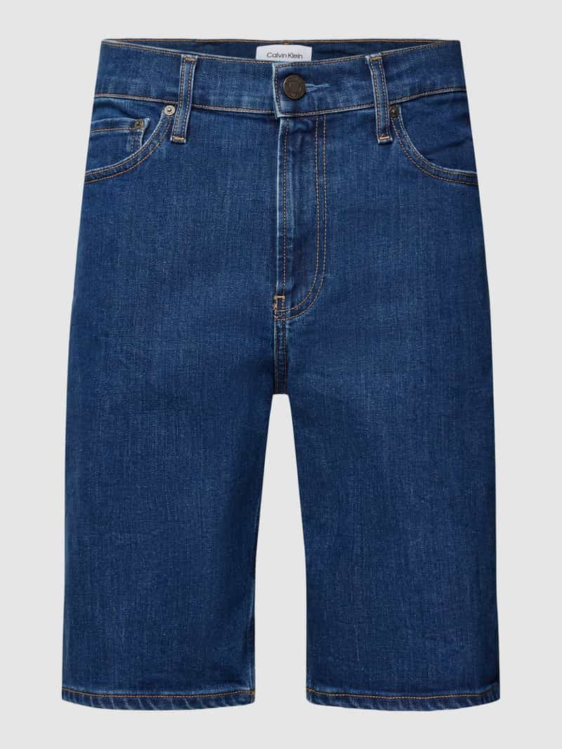 CK Calvin Klein Korte slim fit jeans in 5-pocketmodel