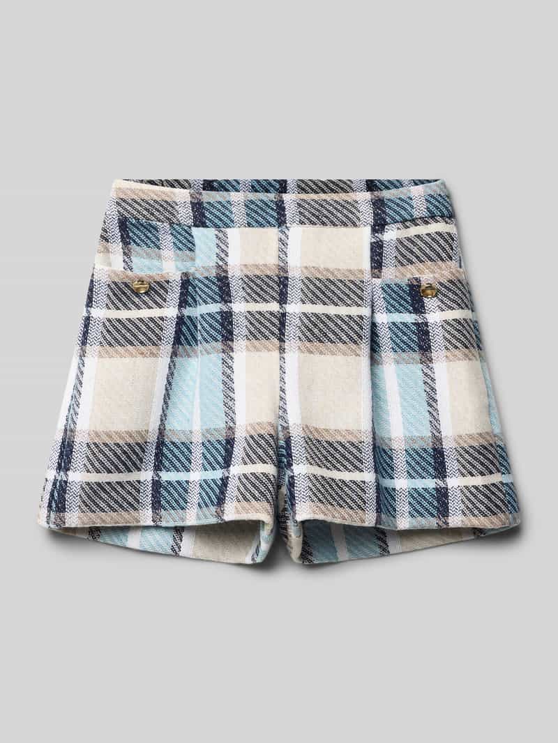 Mayoral Regular fit bermuda met lanawol en all-over print