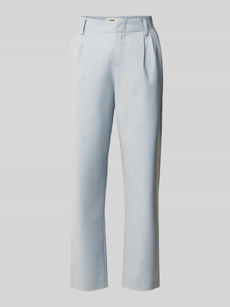 drykorn Straight leg pantalon met bandplooien model 'DISPATCH'