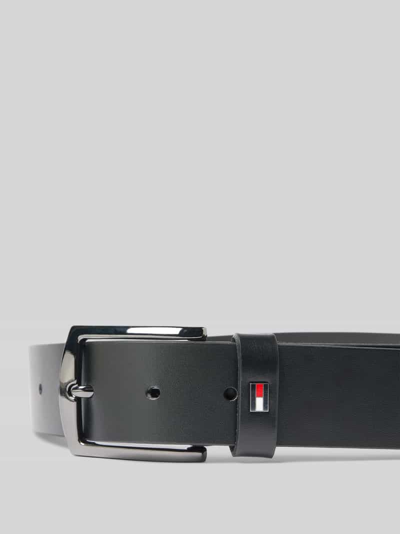 Tommy Hilfiger Leren riem met logo-applicatie