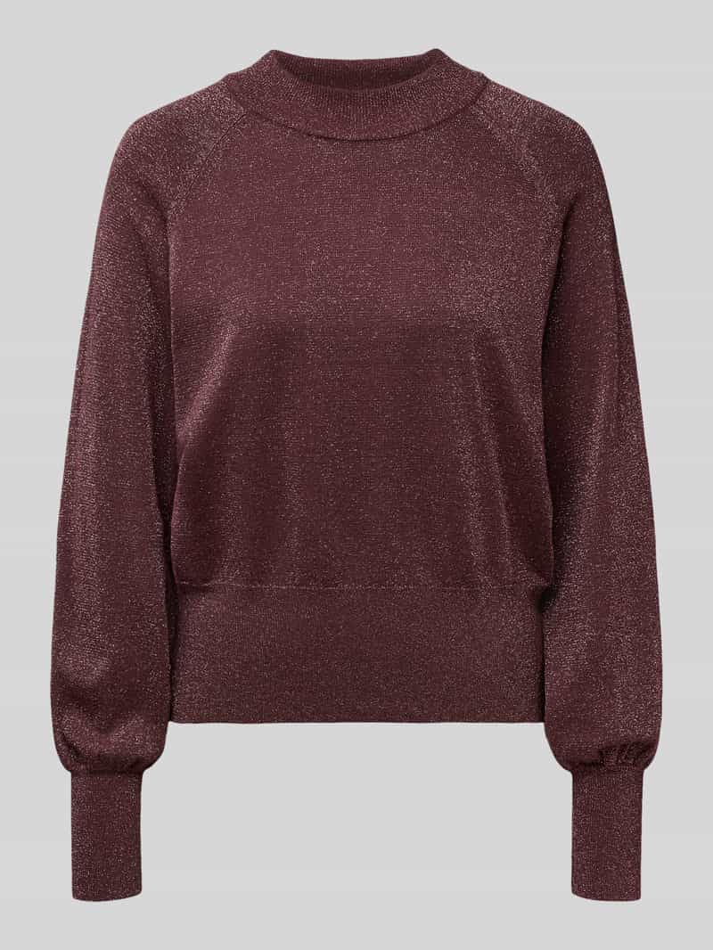 b.Young Gebreide pullover van viscosemix model 'MOBBE'