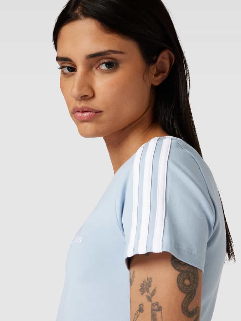 ADIDAS SPORTSWEAR Kort T-shirt met labelstitching model 'BABY'