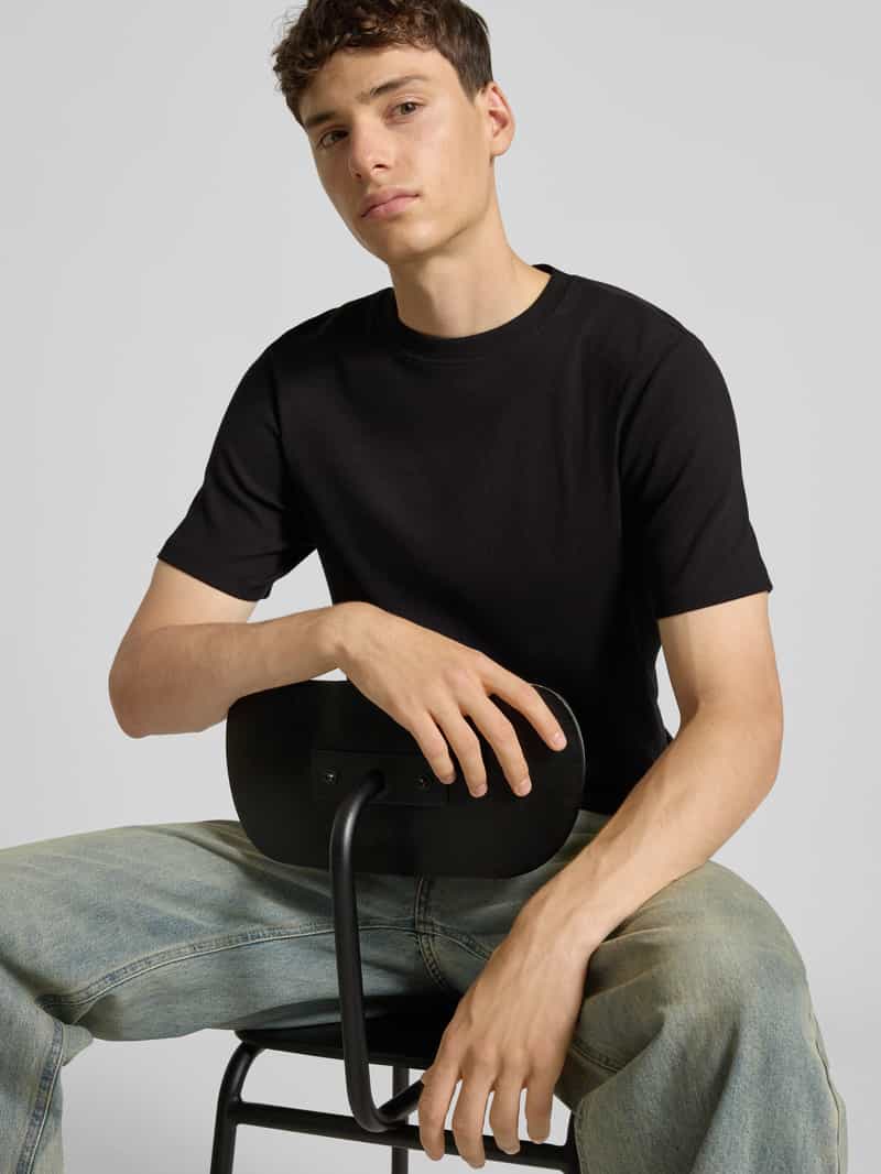 Only & Sons Regular fit T-shirt van katoenmix model 'TANNER'